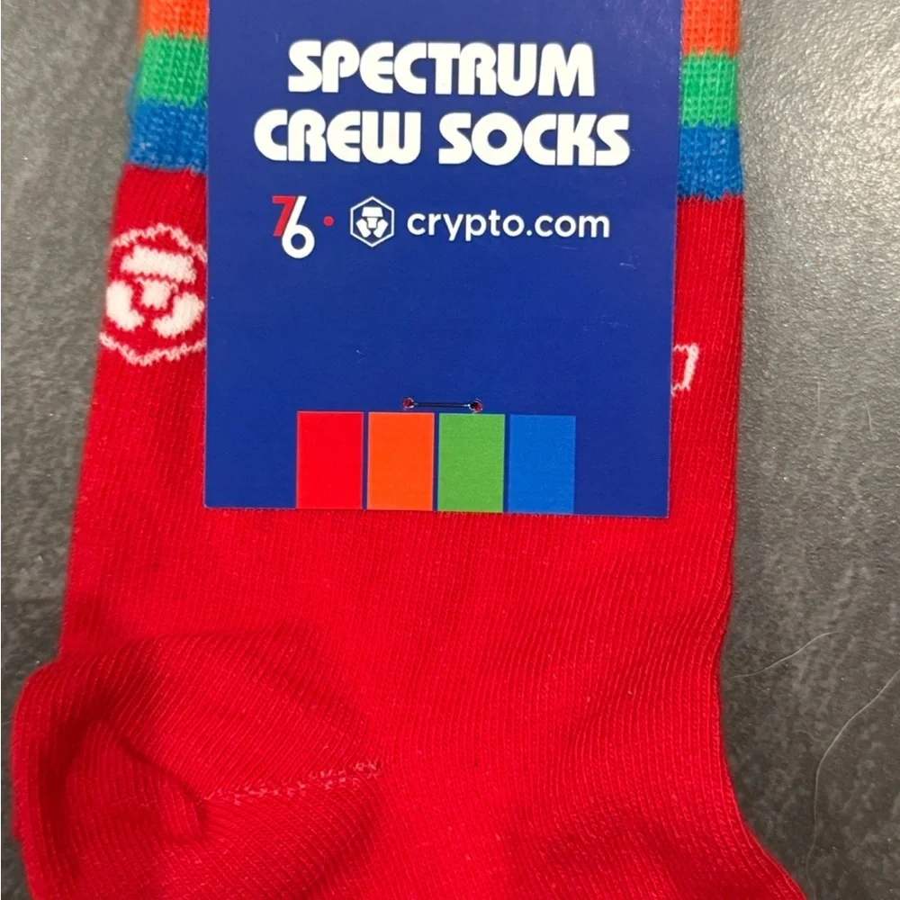 Spectrum Crew Socks - 76ers and Crypto Collab